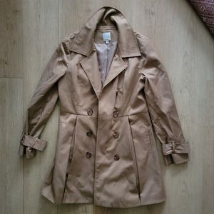 Halogen Tan Pea Coat